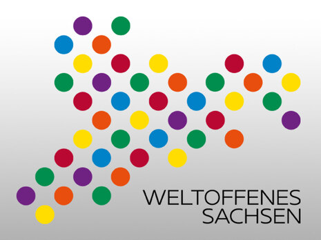 Logo des Weltoffenen Sachsen
